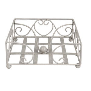 Servilletero de metal chapado en oro hecho a mano de primera calidad con diseño elegante, perfecto para comedor, hogar y decoración de mesa de eventos - Product Image 2