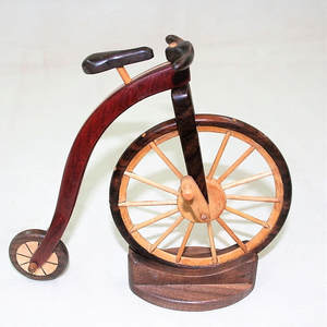 Otros Accesorios de Decoración para el Hogar, Modelos de Bicicletas a Pequeña Escala, Réplica de Bicicleta Hecha a Mano en Madera, la Más Económica - Product Image 2