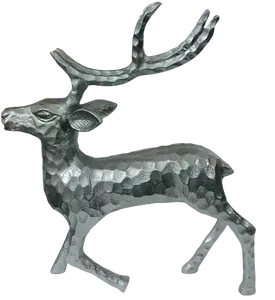 Luxury Style Animal Sculpture Customized Metal Sculpture Elegant for Home Office Tabletop Decor Usage in <b>Brass</b> Aluminium - Product Image 2