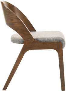 Chaise de salle à manger en teck massif de conception moderne, fabrication sur mesure, écologique, utilisation intérieure/extérieure, mobilier d'hôtel et de maison - Product Image 5