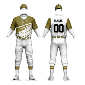 Personnalisé Nouveau Haut Fabricant Vêtements d'Entraînement Uniforme de Baseball Nouvelle Arrivée Dernière Conception Uniformes de Baseball - Product Image 4