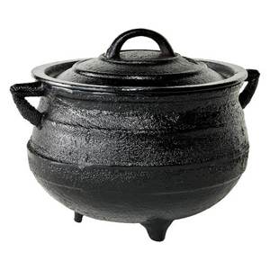 Brûleur de chaudron en fonte de vente chaude avec finition noire pour décor de maison et de festival Brûleur porte-encens parfait - Product Image 5