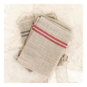 Toallas certificadas GOTS de algodón orgánico 100% de cocina de color oxidado personalizables para lavado de bodas paño de cocina de estilo gofre liso - Product Image 3