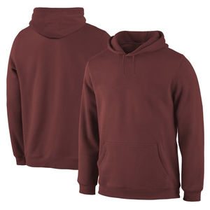 Sweatshirts à capuche pour hommes en gros, coupe ajustée personnalisée, coton uni, pull uni unisexe, grande taille, fabrication - Product Image 4
