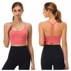Nouveauté Soutien-gorge de sport pour femmes de haute qualité à bretelles croisées pour le yoga, la remise en forme, l'entraînement, les vêtements de sport, faible MOQ - Product Image 4