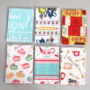 Offre Spéciale 100% coton recyclé 350gsm Sublimation vierge plaine gaufre conception cuisine torchon pour impression presse à chaud - Product Image 5