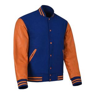 Tendance de l'industrie Veste universitaire OEM pour hommes Vêtements d'hiver vintage Veste de baseball universitaire pour hommes - Product Image 6