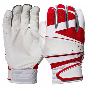 Guantes de golf para hombre, guantes de golf con logotipo, color rojo, cuero Cabretta para hombre, embalaje personalizado, material de piel de oveja, guante de golf de color personalizado - Product Image 2