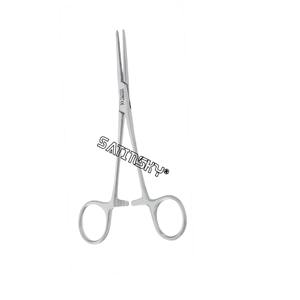 Pinzas de hemostato Crile, mango de bloqueo recto de 14cm, instrumentos quirúrgicos, instrumentos de acero inoxidable fabricados con AISI 420 - Product Image 1