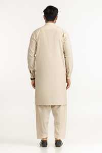 Conjunto de Shalwar Qameez Tradicional para Hombre de Color Sólido, Étnico, de Alta Calidad, Secado Rápido, Transpirable, Talla Grande, 2 Piezas, Kurta para Todas las Temporadas - Product Image 2