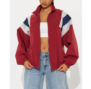 2025 chaqueta cortavientos de moda para exteriores para mujer, chaqueta cortavientos impermeable de bajo precio, ropa de calle de alta calidad - Product Image 3