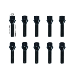10 pernos negros ch.17 12x1.5 l.40mm - Product Image 1