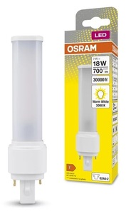 Lampada Led PL 2 Pin G24d-2 7W 3000K (Osram 558328) - Product Image 1
