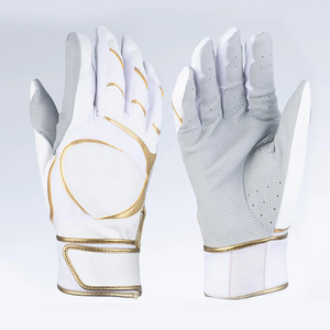 Guantes de bateo de béisbol de piel de vaca originales Cabretta Venta caliente Guantes deportivos de bateo de softbol hechos a medida - Product Image 1