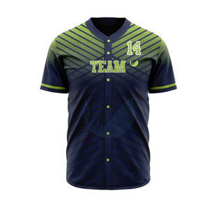 Conjunto de Jersey de béisbol de talla grande de la mejor calidad hecho en Pakistán, ropa deportiva para adultos, venta en línea transpirable, precio razonable, ropa de Softbol - Product Image 3