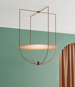 Hot Sale Vintage Decorative Handmade <b>Rattan</b> & Iron LED Chandeliers <b>Lantern</b> Hanging Lamps for Residential Dining - Product Image 3