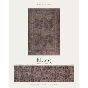 พรมโพลีเอสเตอร์ขายส่ง รุ่น ELENOR EL007 หลายสี ผลิตด้วยเครื่องจักร พรมตุรกี สำหรับห้องนั่งเล่น โครงการโรงแรม - Product Image 2