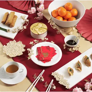 ชามพลาสติกตกแต่งหรูหรา สำหรับวางบนโต๊ะกาแฟ ดีไซน์ทันสมัย เป็นมิตรกับสิ่งแวดล้อม เหมาะสำหรับงานแต่งงาน ตกแต่งภายในระดับไฮเอนด์ ปลอดภัยด้วยการเคลือบผิว - Product Image 2