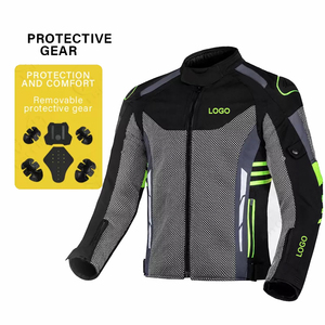 OEM venta al por mayor de los hombres XL tamaño Cordura Racing chaqueta transpirable a prueba de viento impermeable ropa deportiva protectora moto equipo - Product Image 6