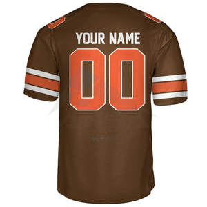 Camiseta de Fútbol Americano con Nuevo Diseño Sublimado, Ropa Deportiva para Adultos, Uniformes de Equipo de Alta Calidad para Hombres y Mujeres - Product Image 2