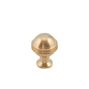 Pomolo a Sfera 60 mm in Ottone Lucido Spazzolato Fil.12ma - Product Image 1