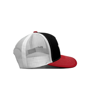 Logotipo bordado Sombreros de camionero Malla de moda Lienzo Diseño tejido Perfil medio Forma estructurada 100% Algodón Uso informal al aire libre - Product Image 4