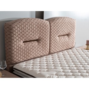 ฐานเตียงคู่และหัวเตียง MBL1006ดอกบัว140x190-Quality ชุดเครื่องนอน - Product Image 3