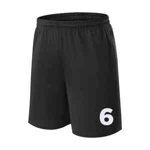 Pantalones cortos de gimnasio informales de poliéster 100% para hombre, pantalones cortos deportivos ligeros transpirables y de secado rápido con cordón para entrenamiento, entrenamiento para correr - Product Image 4