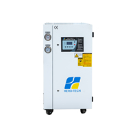 Refroidisseur à eau à scroll 3HP avec CE 10kw Refroidisseur industriel portable de petite puissance avec écran numérique Pompe équipée