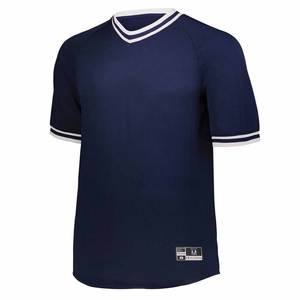 Maillot de baseball sur mesure OEM respirant logo imprimé avec coutures sur le côté arrière hommes sport maillot de baseball à la mode - Product Image 2