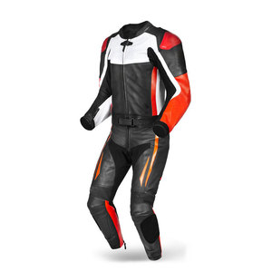 ชุดหนังสำหรับแข่งมอเตอร์ไซด์ของผู้ชายชุดแข่งมอเตอร์ไซด์ระบายอากาศออกแบบได้โลโก้ได้ตามต้องการ - Product Image 5