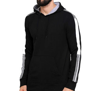 Vêtements de sport d'hiver pour hommes avec logo personnalisé Survêtement zippé en polaire Tech de polyester Jogger grande taille deux respirant solide - Product Image 4
