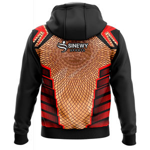 Offre Spéciale pulls à capuche sweats de sports d'équipe personnalisés sublimé polyester polaire coton mélangé sweats à capuche de sport - Product Image 5