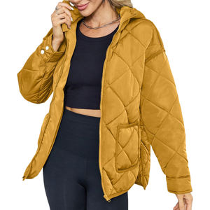 Winter Warm Puffer Jacket for Women Professional Breathable Manufactures <b>Waterproof</b> Long Sleeve <b>Ladies</b> Puffer Jackets - Product Image 5