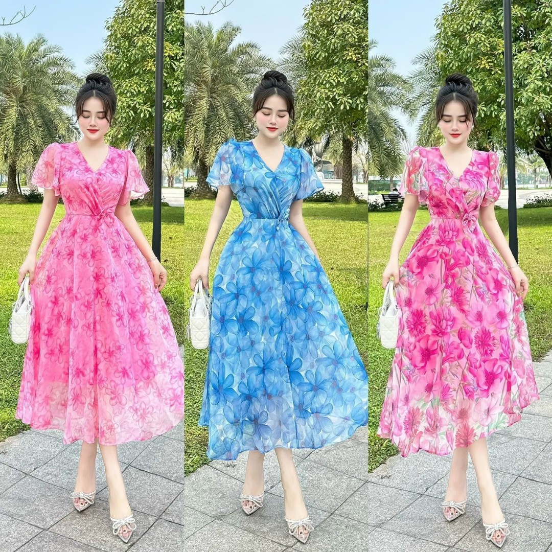 Chic Styles and Comfort in 2017 female long chiffon dress for Trendy Women