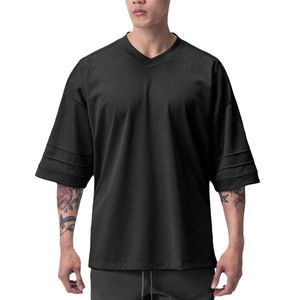 Camisetas de algodón 100% para hombre, fabricadas en Pakistán, tela de alta calidad, ecológicas y transpirables, para uso profesional en equipos. - Product Image 1