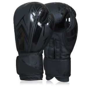 <b>POWER</b> PUNCH Synthetic Leather Breathable Lightweight Boxing Gloves Hook-and-Loop Adjustable <b>Wrist</b> Strap Quick Drying - Product Image 1