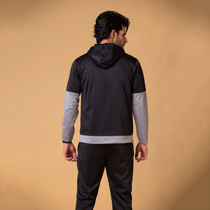 Conjunto Deportivo de Invierno para Hombre, 100% Algodón de Alta Calidad, Sudadera con Capucha y Cordón, Pantalones, Transpirable, Precio Bajo, Talla Adulto - Product Image 3