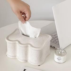 Boîte à mouchoirs fantaisie en métal et en verre, élégante et élégante pour le rangement des serviettes et distributeur facile, disponible au prix de gros Pendaison de crémaillère - Product Image 3