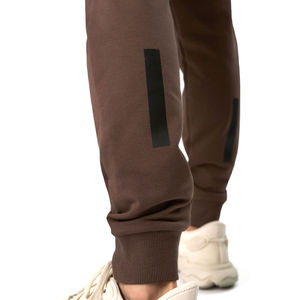 Pantalon de survêtement sportif pour homme, 100% Coton, coupe droite, coupe ample, mi-lourd, design personnalisé, vintage, délavé à l'acide, ourlet déchiré, respirant - Product Image 4