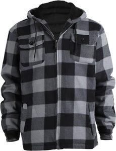 Camisa de Franela Estilo Leñador para Motocicleta 2025 con Capucha Transpirable y Resistente al Viento, Material de Poliéster/Algodón - Product Image 2