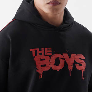 Sweat à capuche épais 100% coton pull surdimensionné pour hommes sweat à capuche en éponge française 520gsm sweats à capuche Streetwear personnalisés - Product Image 6