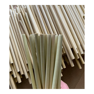 Pajitas de bambú para té Natural biodegradables Pajita de bambú para beber reutilizable con caja de limpiadores Oferta caliente 2025 - Product Image 1