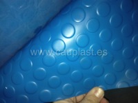 Alfombra de Goma Industrial Antideslizante en Rollo, 3mm de Grosor, para Hospitales, Gimnasios y Jardines