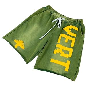 กางเกงขาสั้นผู้ชายเอวยางยืดใส่สบายกางเกงขาสั้นผู้ชายกางเกงขาสั้นผู้ชายคุณภาพพรีเมียมไม่ซ้ำใครพร้อมโลโก้ตามสั่ง - Product Image 1