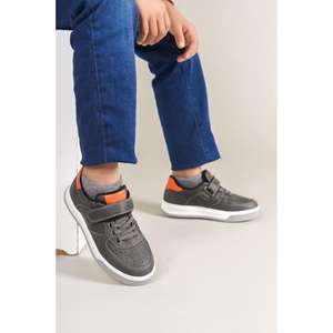 1009 Prime Enfants Chaussures Gris Orange - Product Image 1