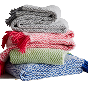 พรมทอจากอินเดียชุดพรมผ้าฝ้ายทอทอแบบสั่งทำกันลื่นสำหรับใช้ในบ้าน100% - Product Image 4