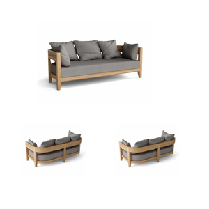 Nouveaux canapés de meubles en bois de jardin extérieur Meubles en teck Canapés de loisirs pour hôtels, villas et autres d'Indonésie - Product Image 4