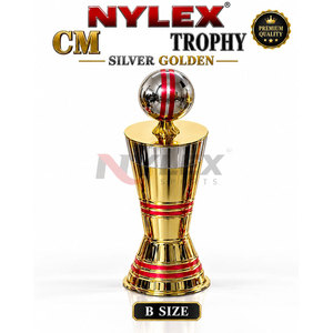 Trophée élégant CM en argent et or, coupe personnalisable pour les vainqueurs de compétitions sportives, événements et récompenses - Product Image 4