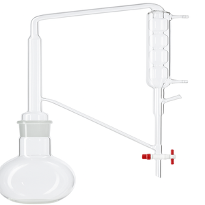 MAYALAB Aparato de Extracción Clevenger de Vidrio Borosilicato para Laboratorio, Capacidad de 10ml a 100ml, para Separación y Recolección de Volatiles, Frasco de 1000ml - Product Image 2